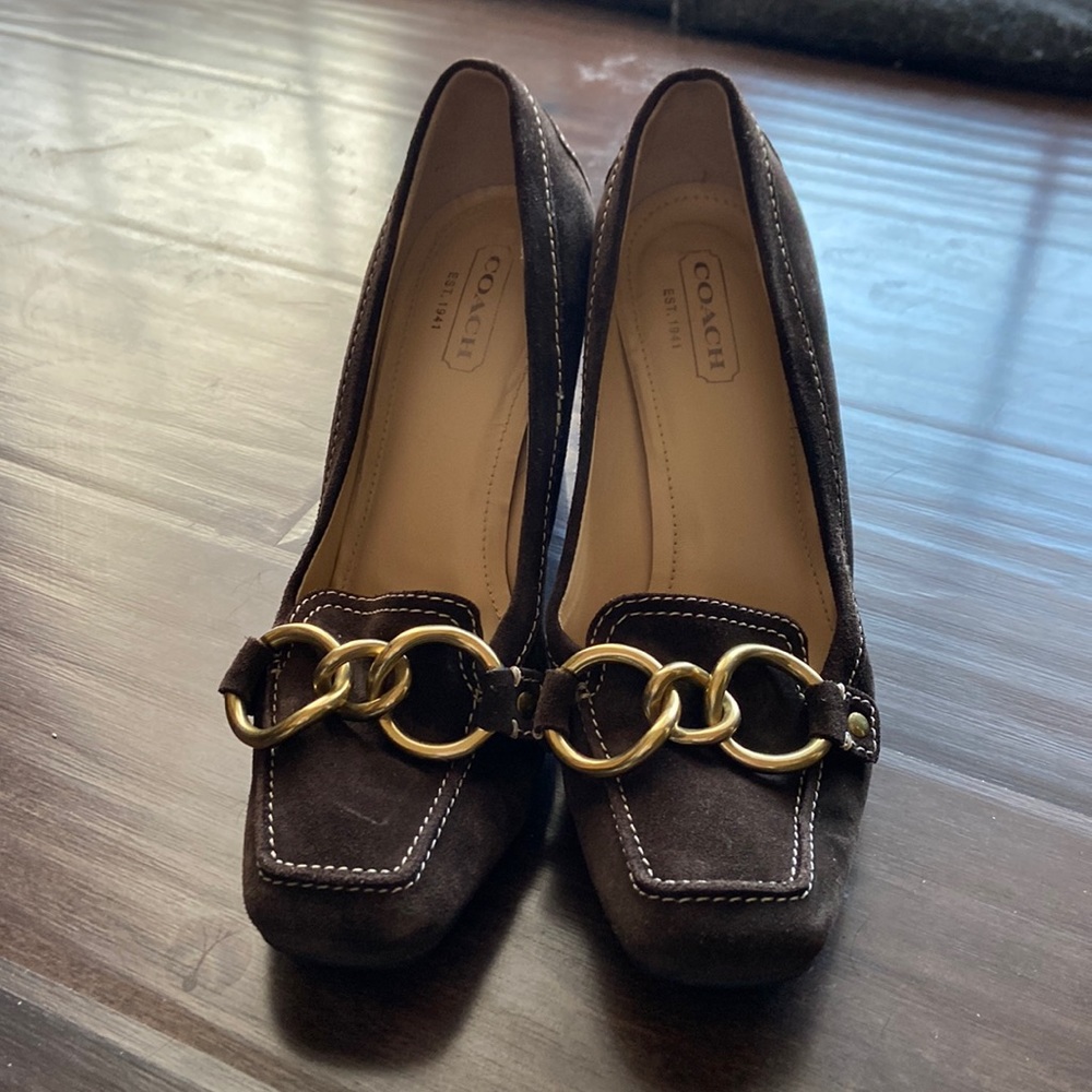 Coach Healed Loafers